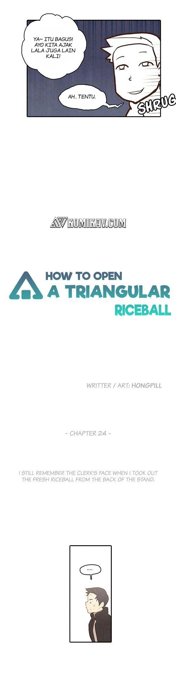 How to Open a Triangular Riceball Bab 24 halaman 4