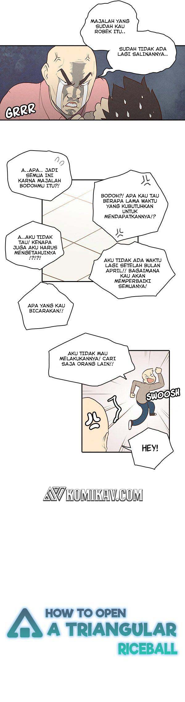 How to Open a Triangular Riceball Bab 30 halaman 4