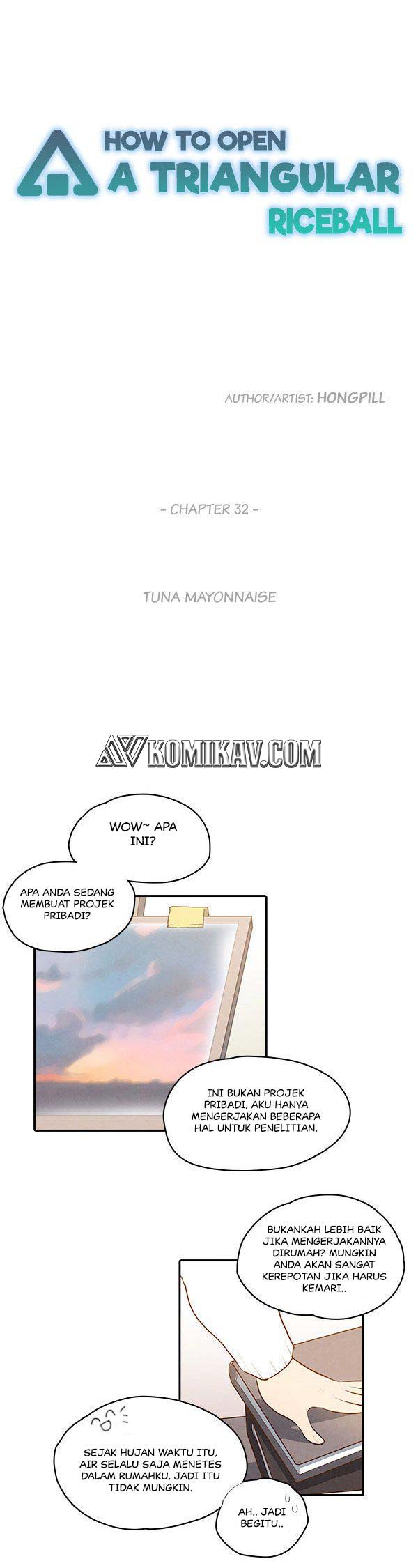 How to Open a Triangular Riceball Bab 32 halaman 4