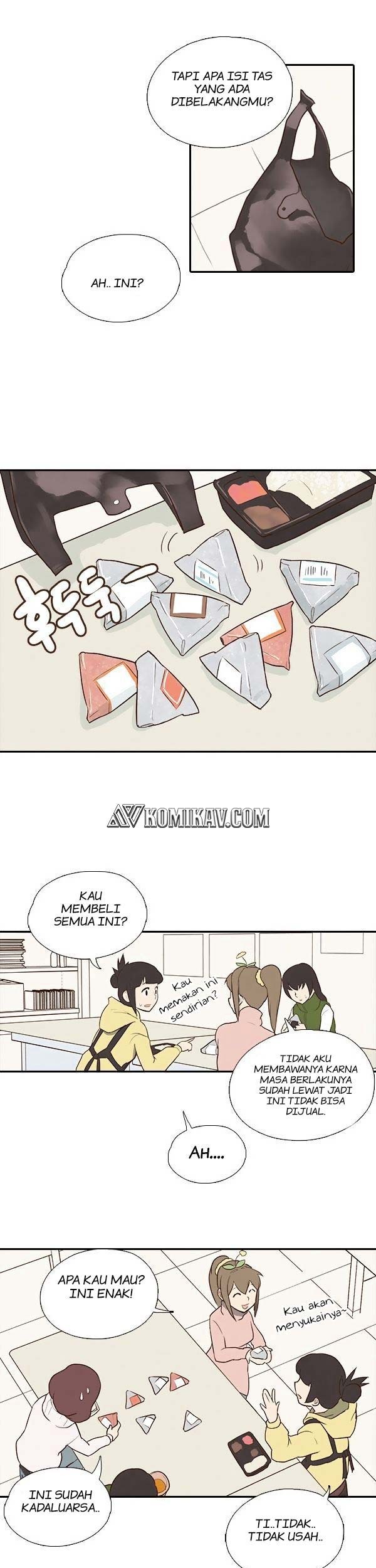 How to Open a Triangular Riceball Bab 5 halaman 14