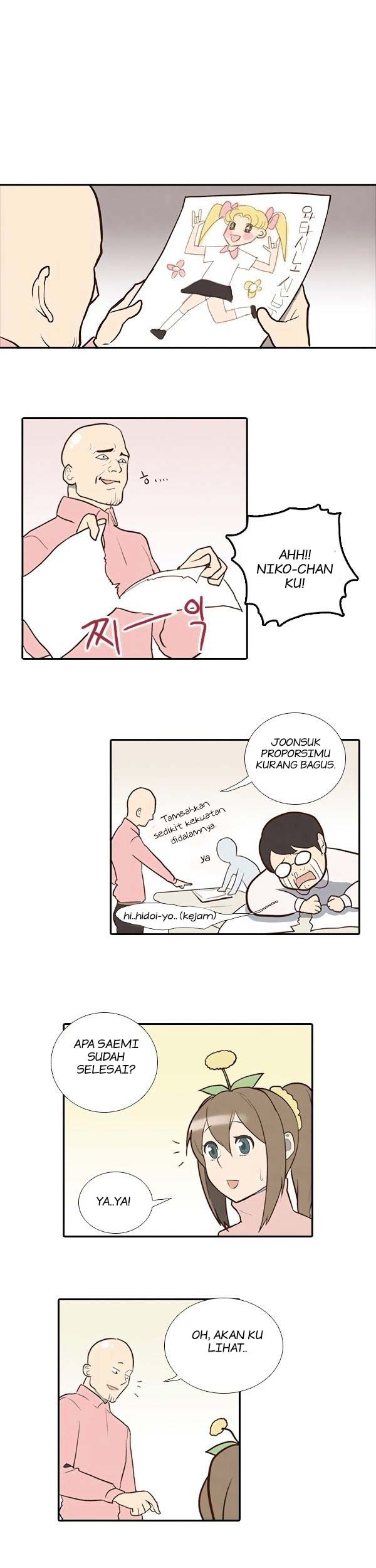 How to Open a Triangular Riceball Bab 6 halaman 16