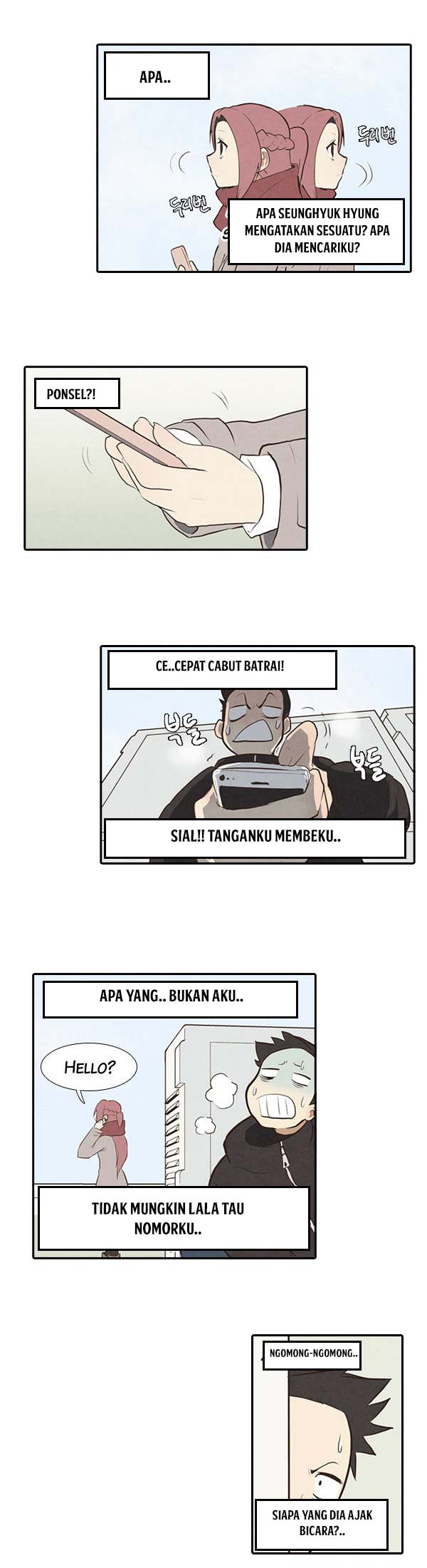 How to Open a Triangular Riceball Bab 9 halaman 17