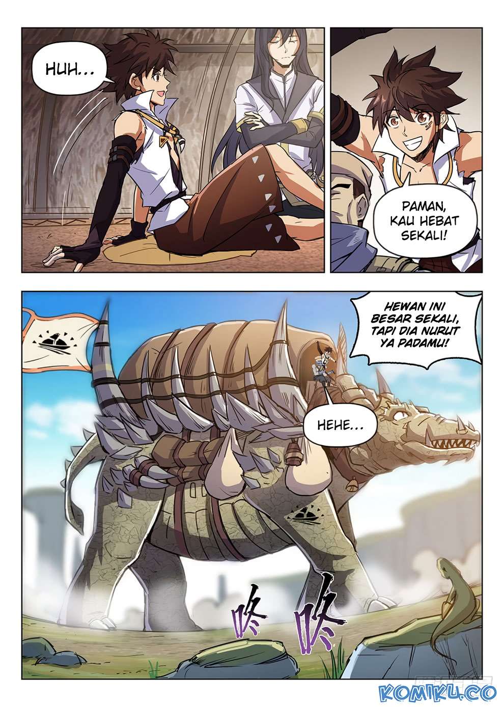 Hunter Age Bab 208 halaman 8