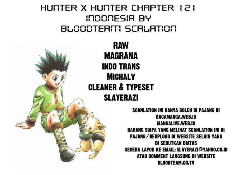 Hunter x Hunter Bab 121 halaman 1