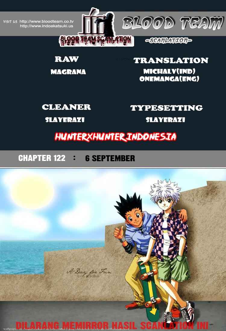Hunter x Hunter Bab 122 halaman 1