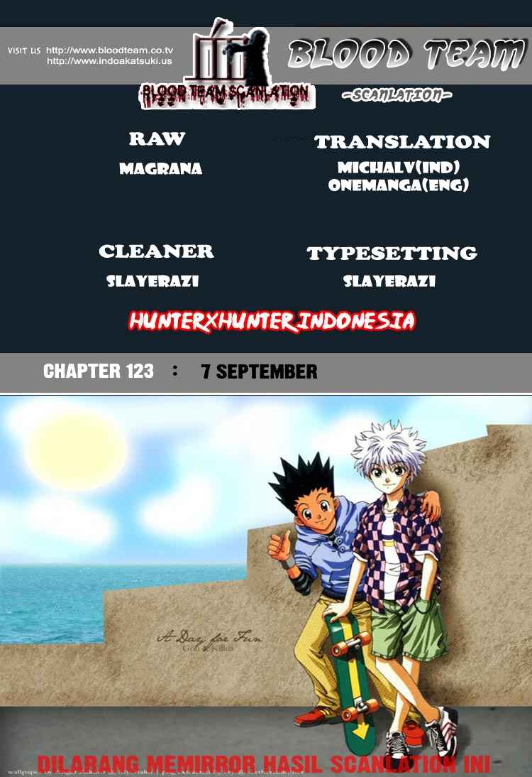Hunter x Hunter chapter 123 halaman 1