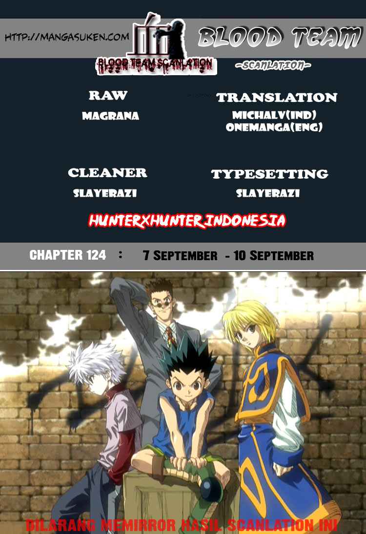 Hunter x Hunter Bab 124 halaman 1