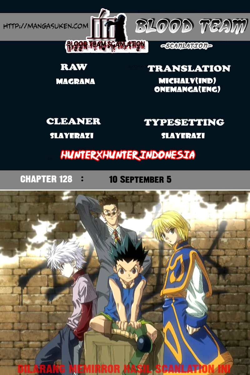 Hunter x Hunter Bab 128 halaman 1