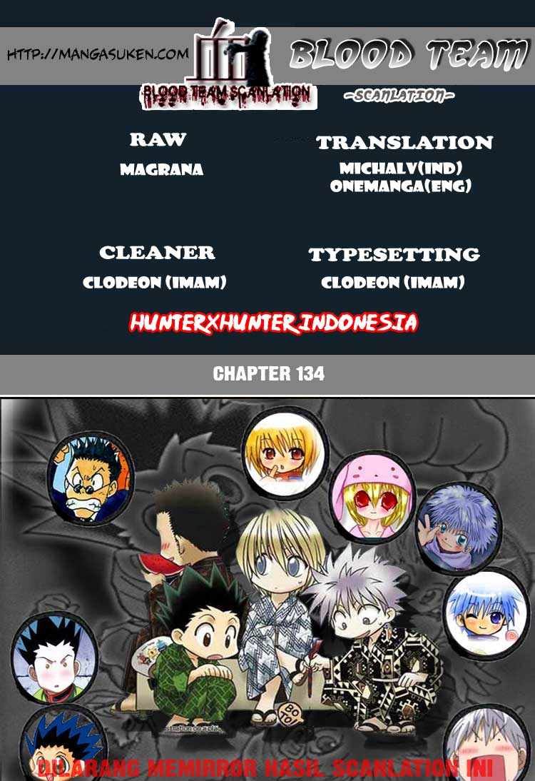 Hunter x Hunter Bab 134 halaman 1