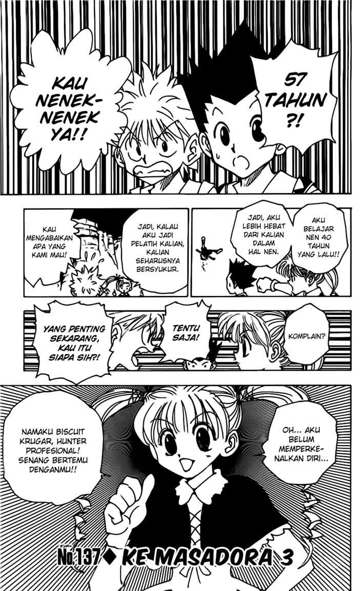 Hunter x Hunter Bab 137 halaman 2