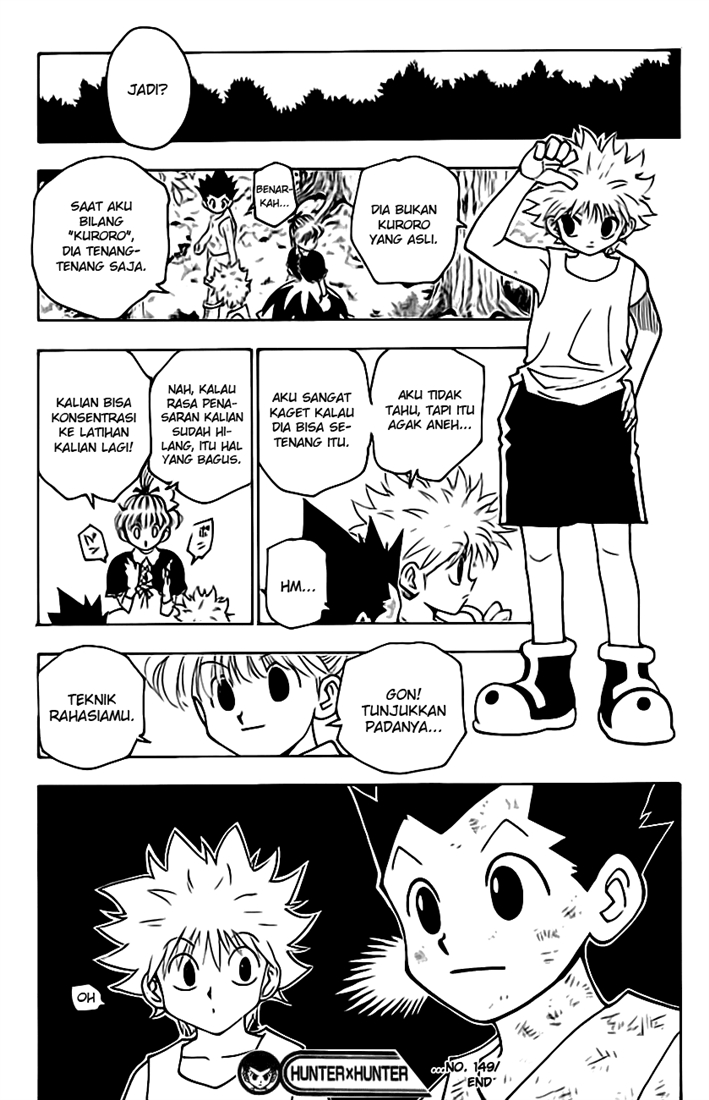 Hunter x Hunter Bab 149 halaman 16