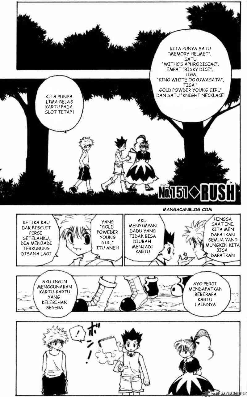 Hunter x Hunter Bab 151 halaman 1