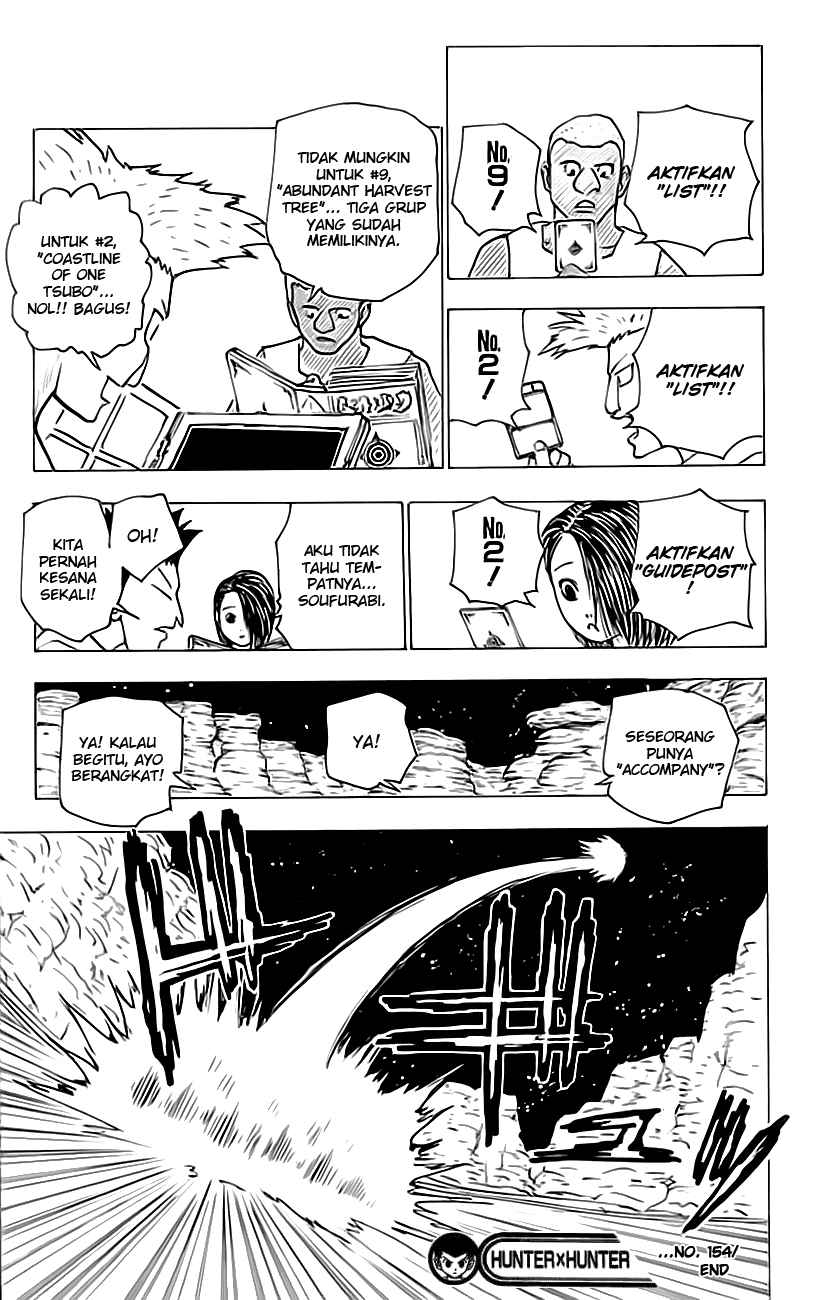 Hunter x Hunter Bab 154 halaman 16