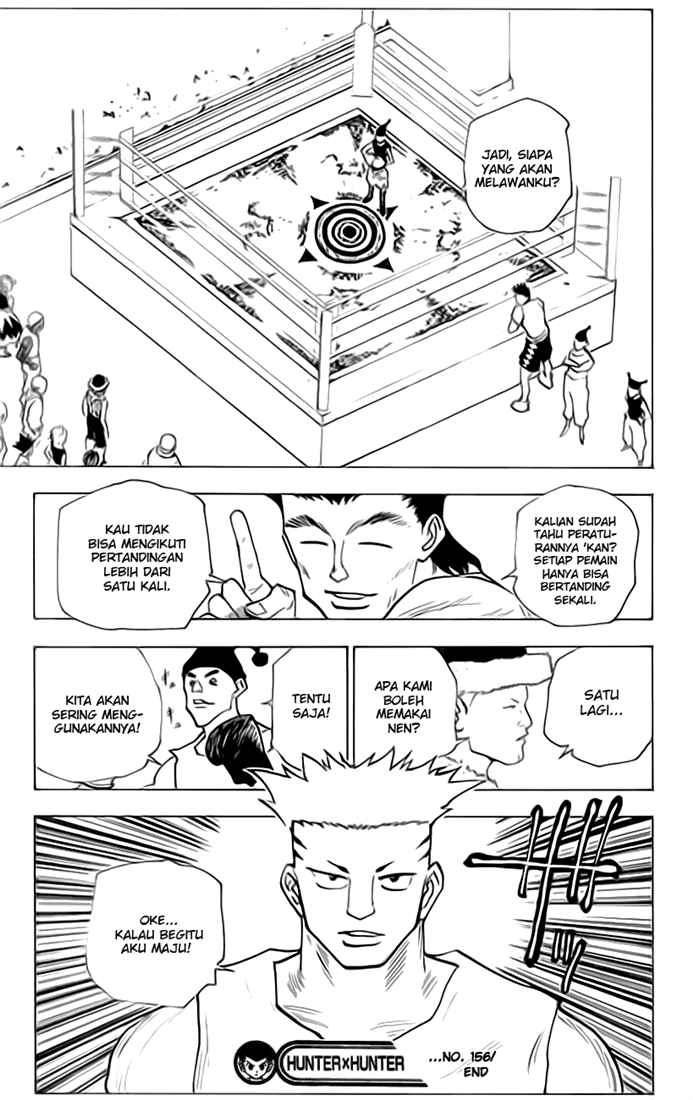 Hunter x Hunter Bab 156 halaman 16