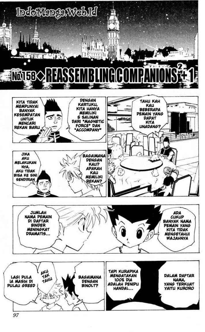 Hunter x Hunter Bab 158 halaman 1