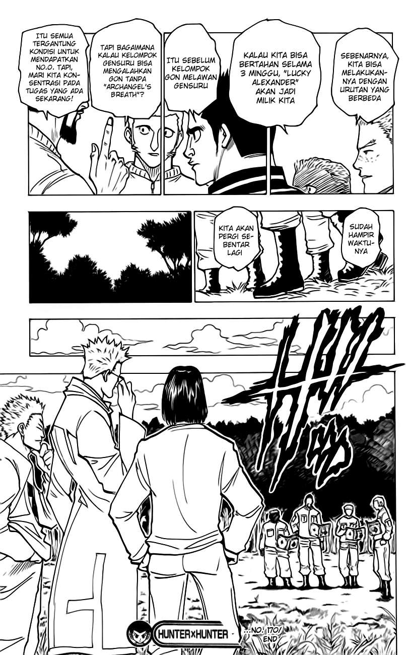Hunter x Hunter Bab 170 halaman 16