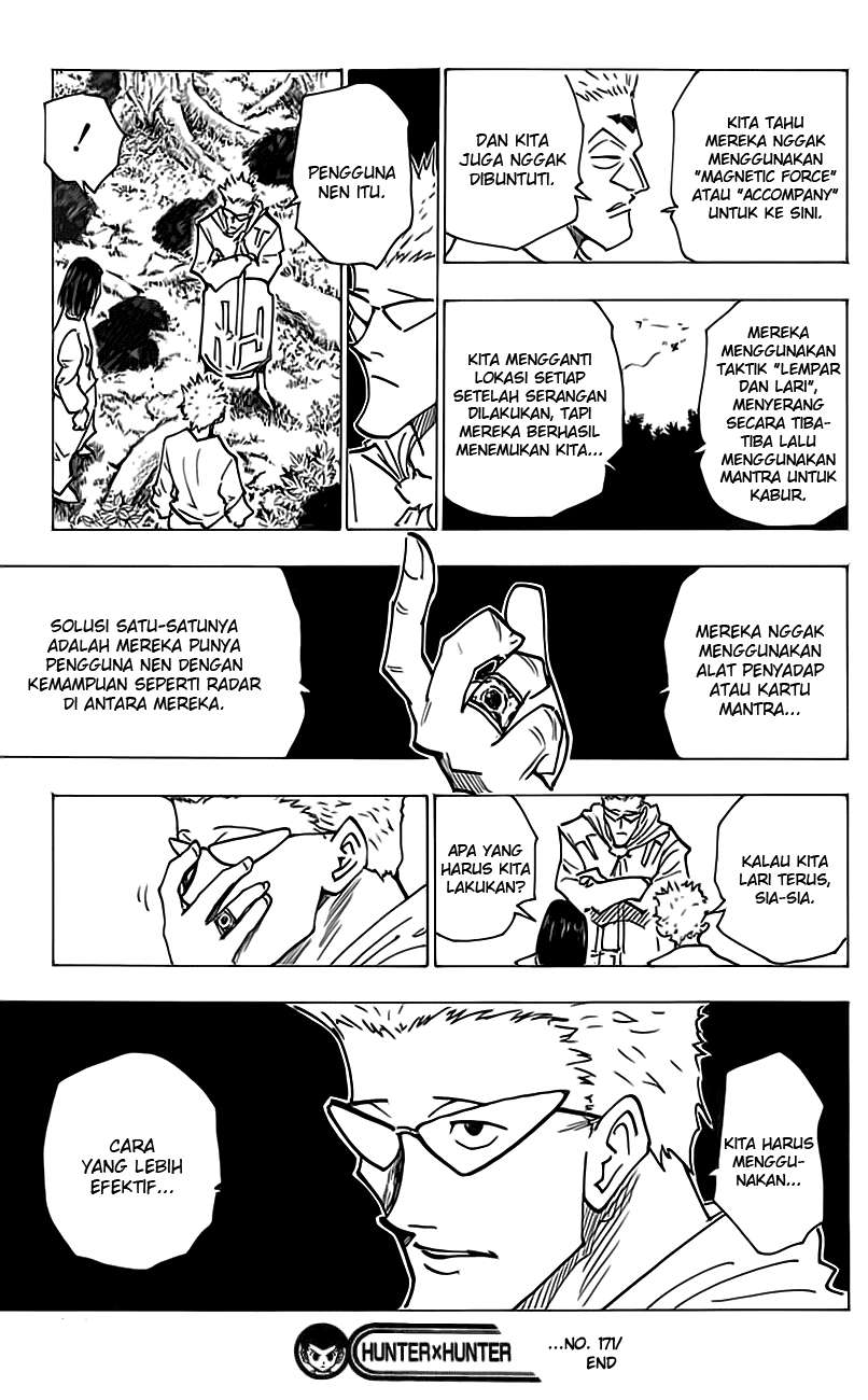 Hunter x Hunter Bab 171 halaman 16