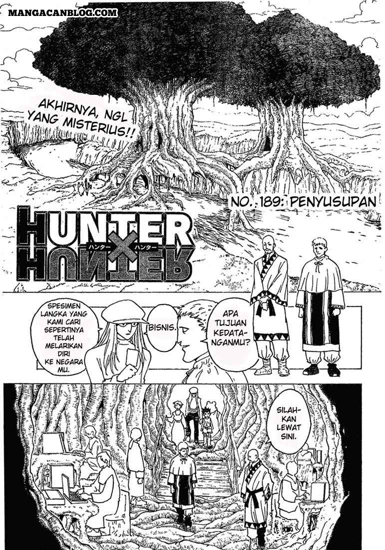 Hunter x Hunter Bab 189 halaman 1