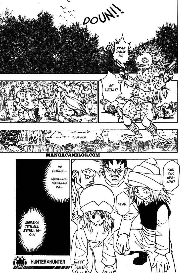 Hunter x Hunter Bab 189 halaman 15