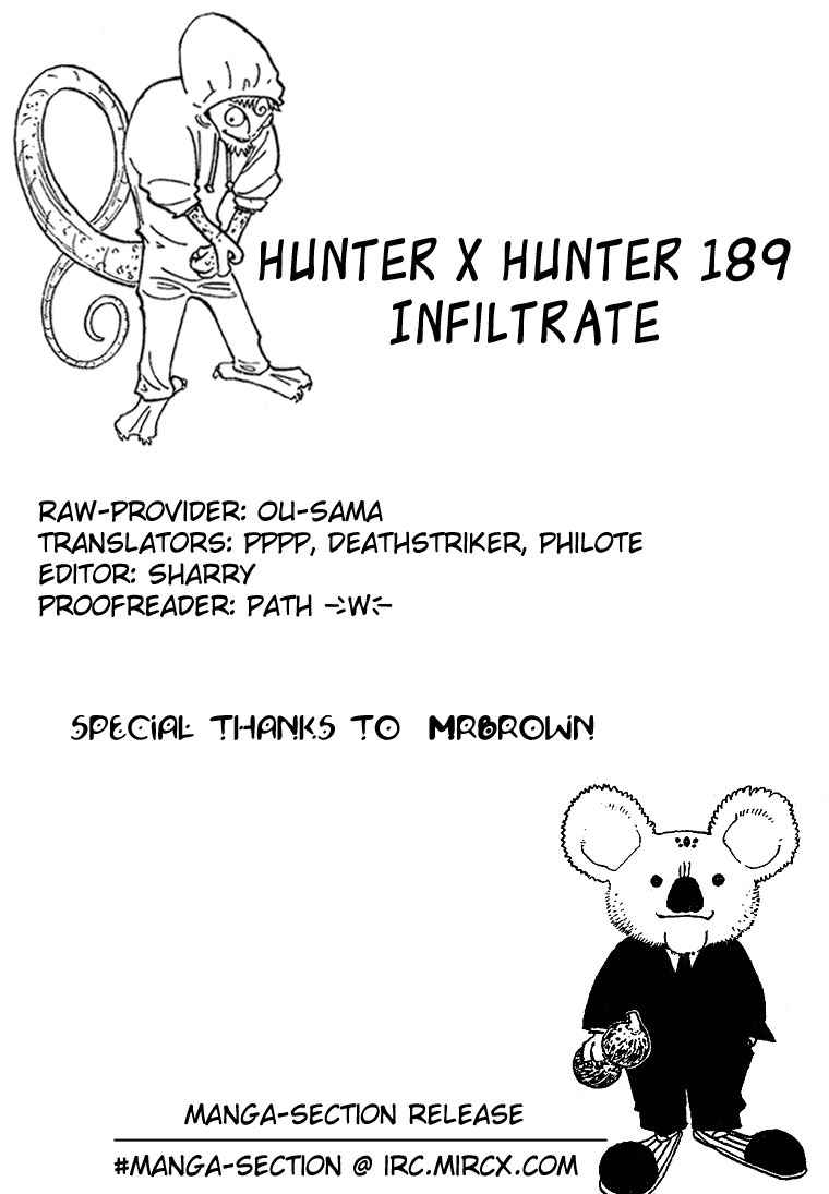 Hunter x Hunter Bab 189 halaman 16