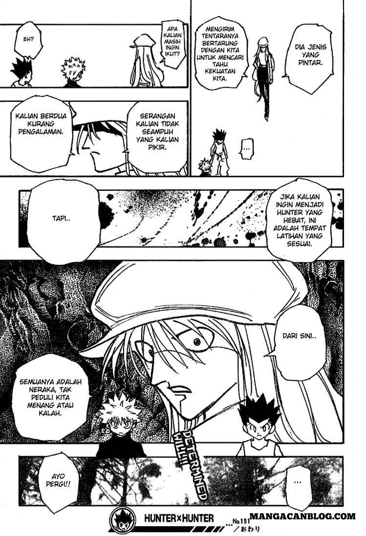 Hunter x Hunter Bab 191 halaman 17