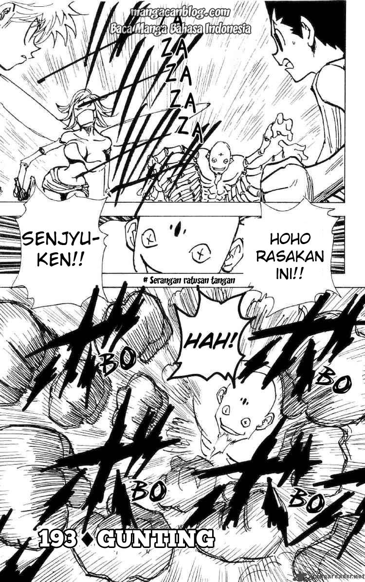 Hunter x Hunter Bab 193 halaman 2