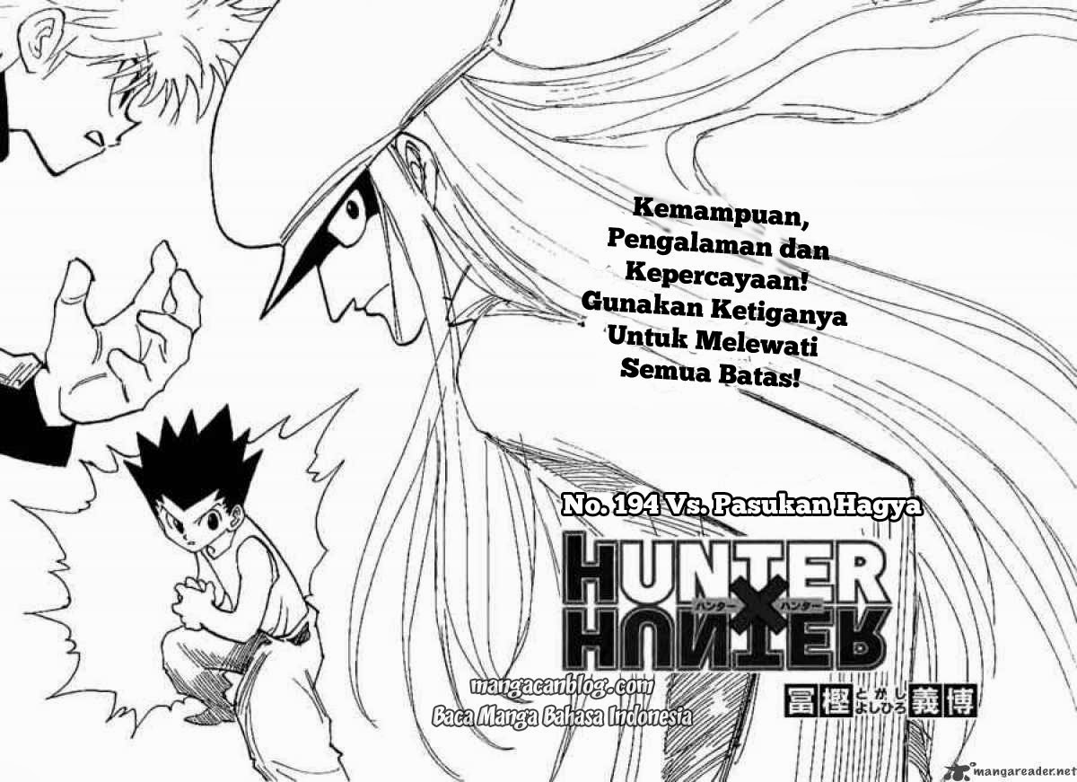 Hunter x Hunter Bab 194 halaman 3