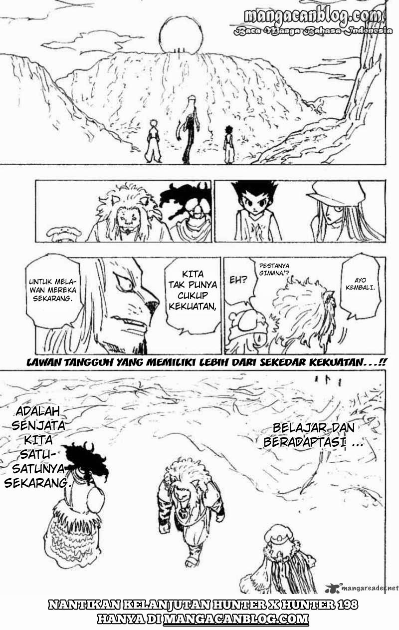 Hunter x Hunter Bab 197 halaman 16