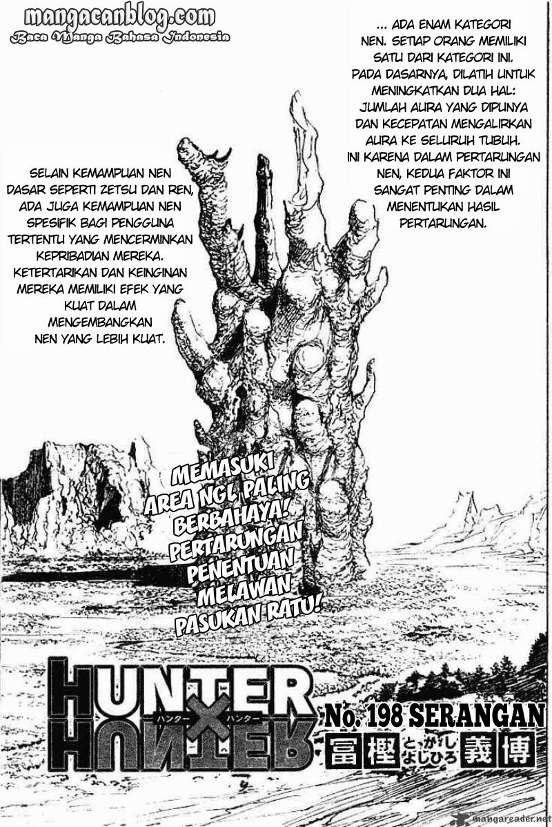 Hunter x Hunter Bab 198 halaman 2