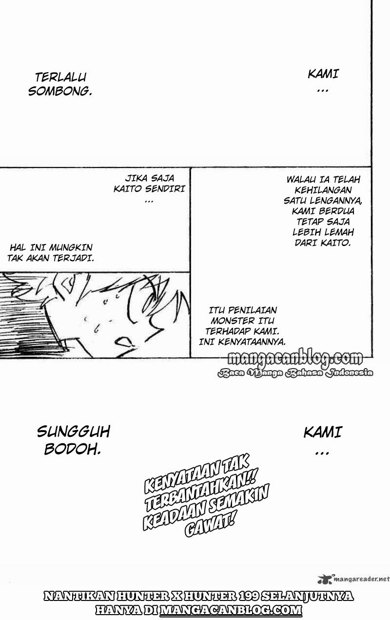Hunter x Hunter Bab 198 halaman 16