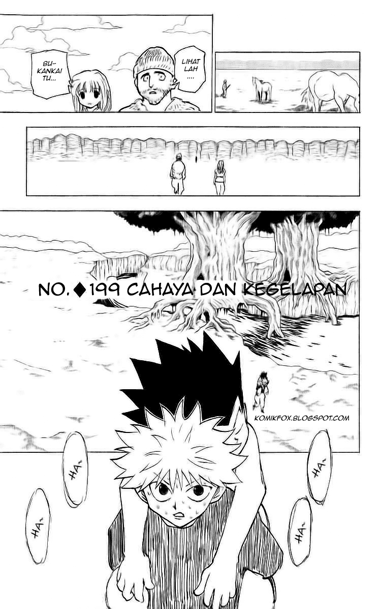Hunter x Hunter Bab 199 halaman 1