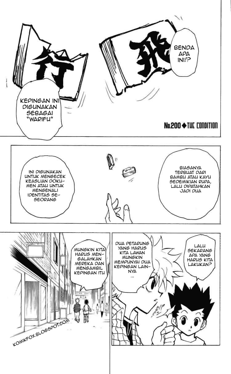 Hunter x Hunter Bab 200 halaman 1