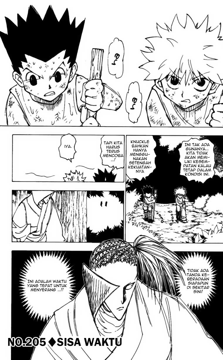 Hunter x Hunter Bab 205 halaman 1