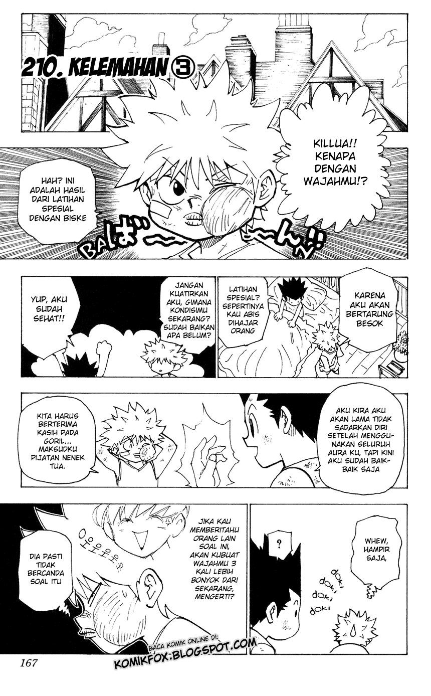 Hunter x Hunter Bab 210 halaman 1