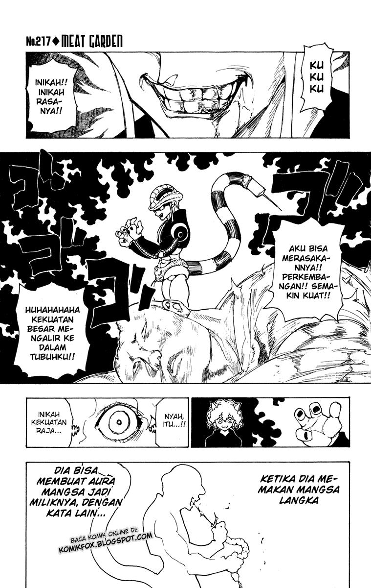 Hunter x Hunter Bab 217 halaman 1