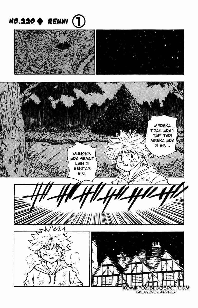 Hunter x Hunter Bab 220 halaman 1