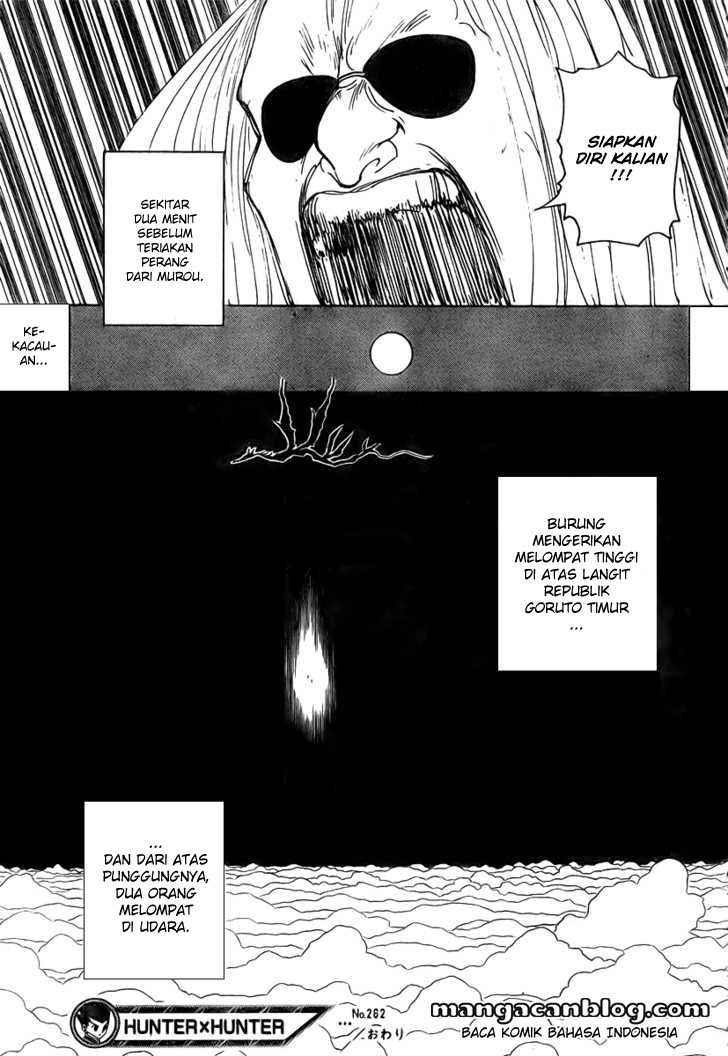 Hunter x Hunter Bab 262 halaman 20