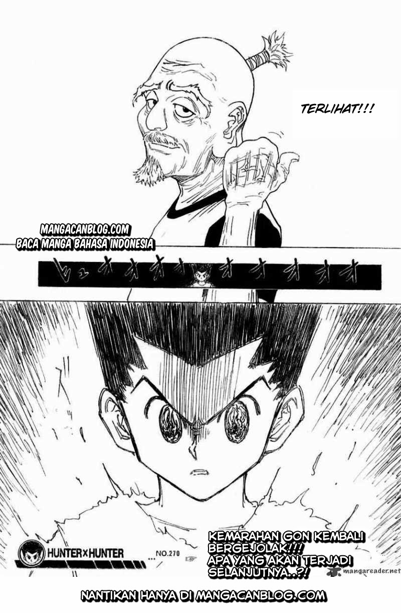 Hunter x Hunter Bab 270 halaman 18