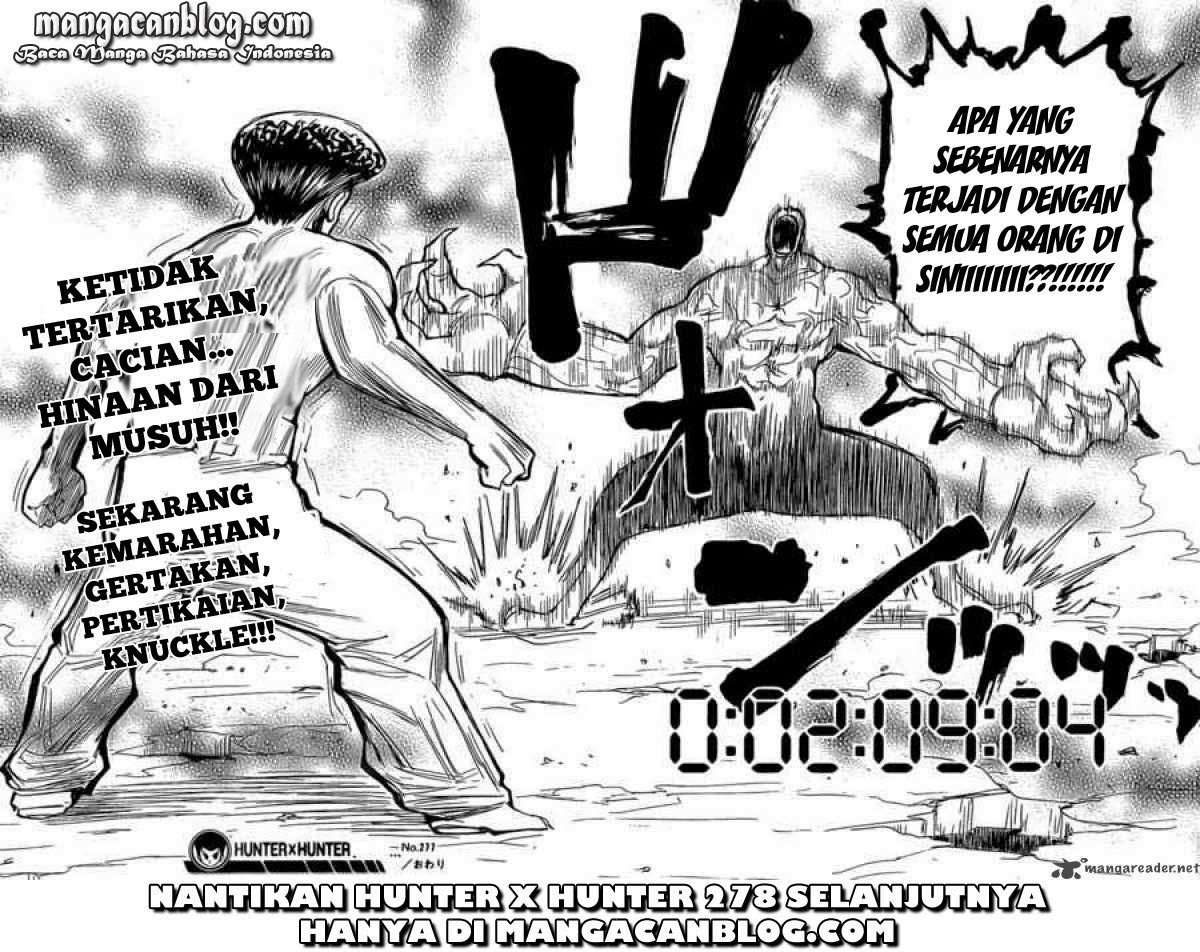 Hunter x Hunter Bab 277 halaman 19