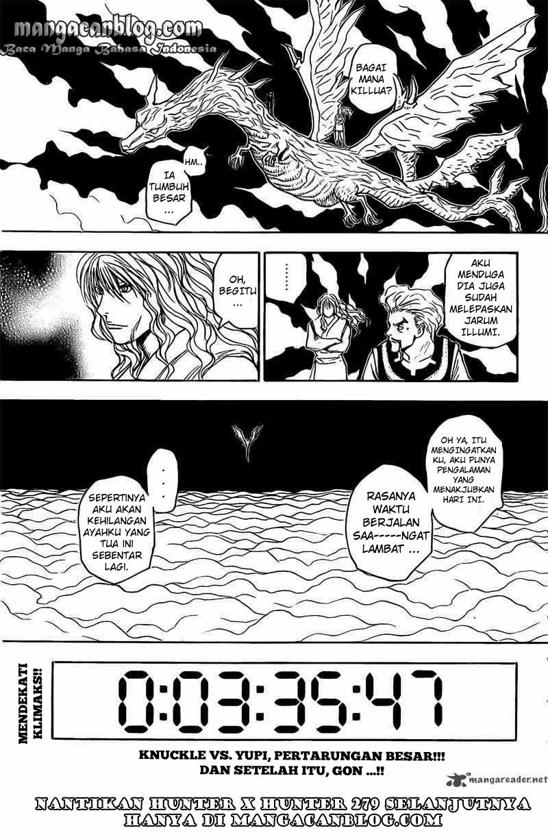 Hunter x Hunter Bab 278 halaman 19
