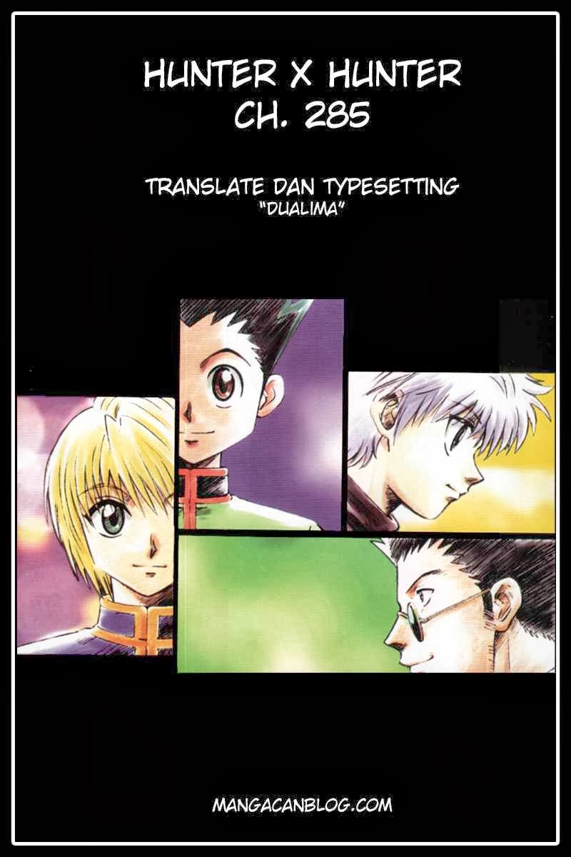 Hunter x Hunter Bab 285 halaman 1