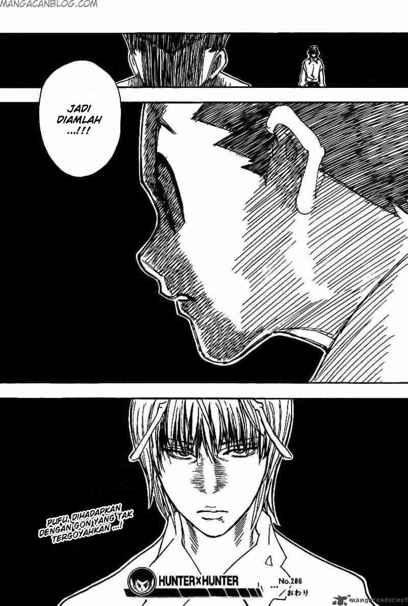 Hunter x Hunter Bab 286 halaman 19