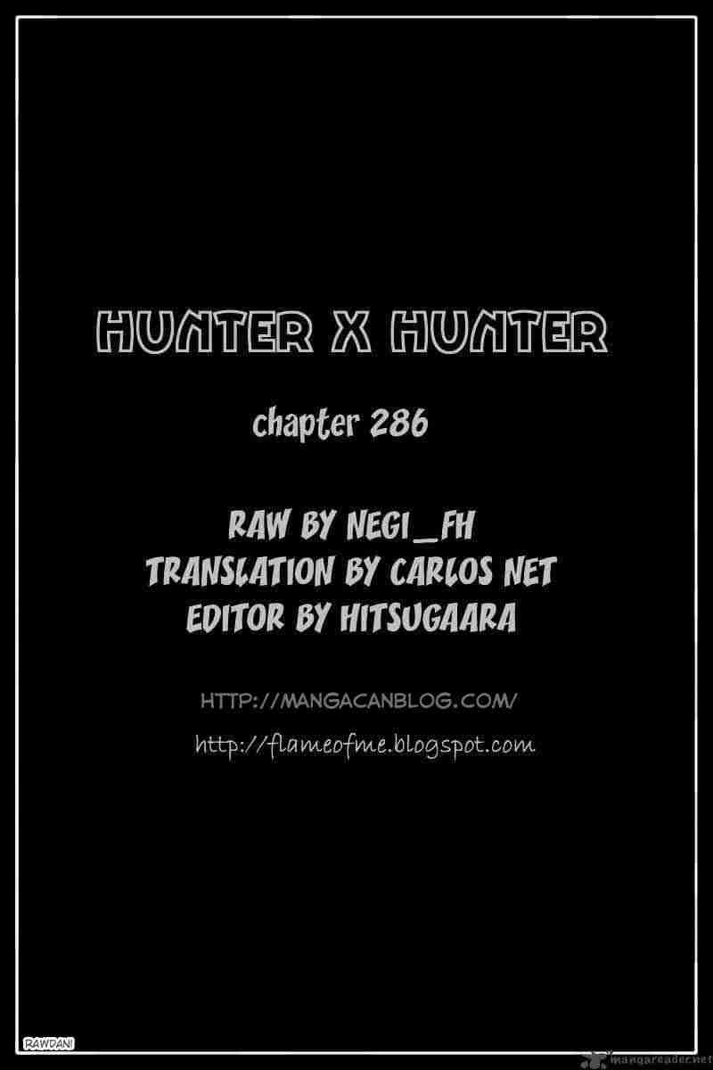 Hunter x Hunter Bab 286 halaman 20