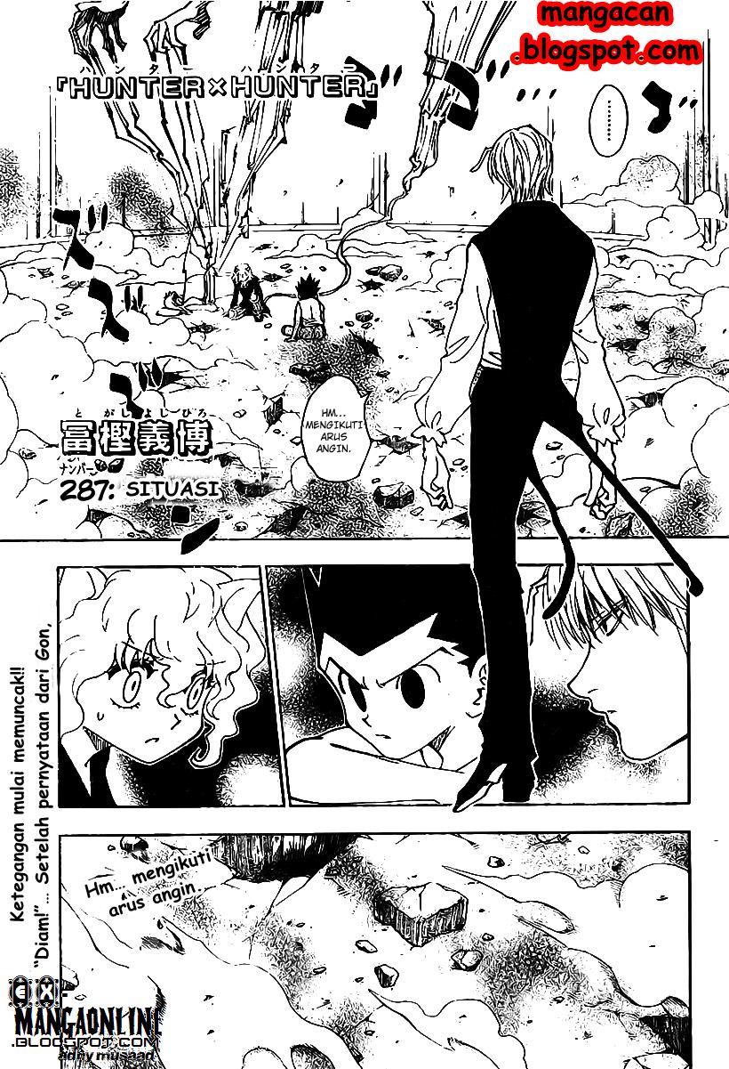 Hunter x Hunter Bab 287 halaman 1