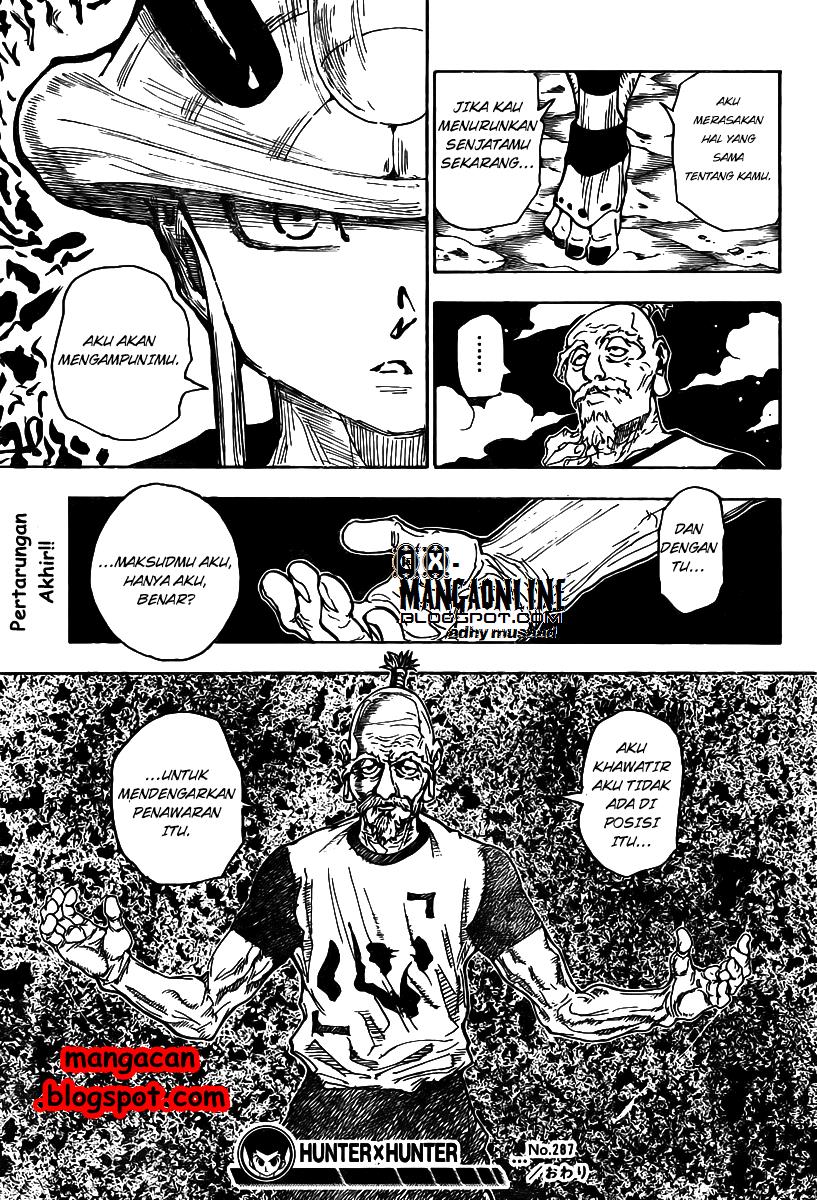 Hunter x Hunter Bab 287 halaman 17