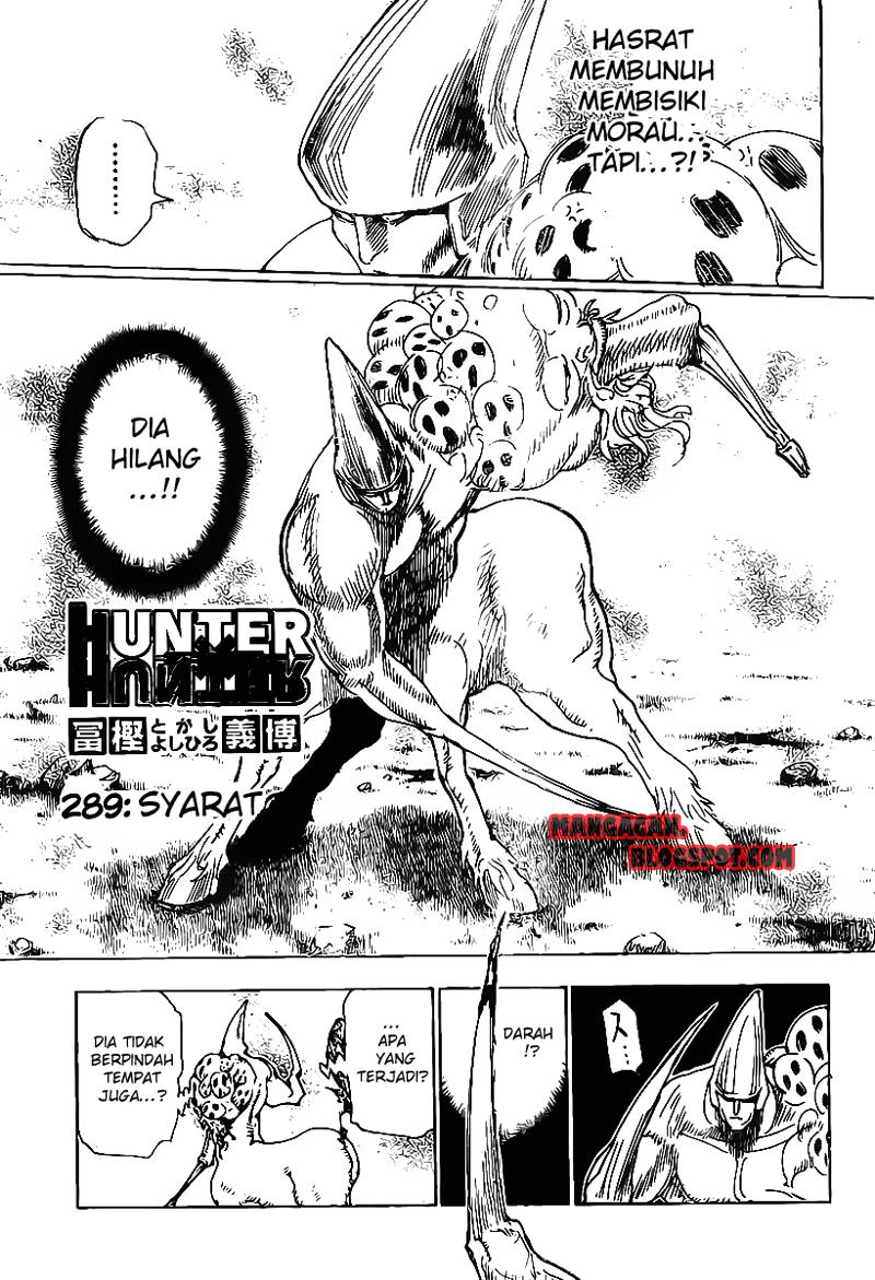Hunter x Hunter Bab 289 halaman 1