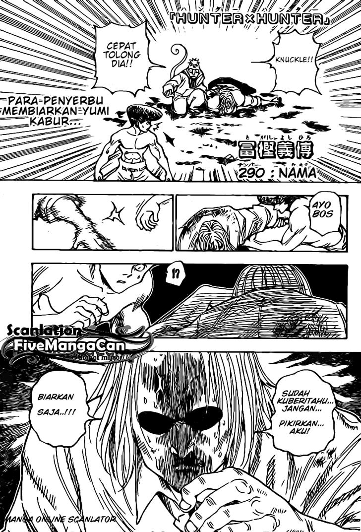 Hunter x Hunter Bab 290 halaman 2