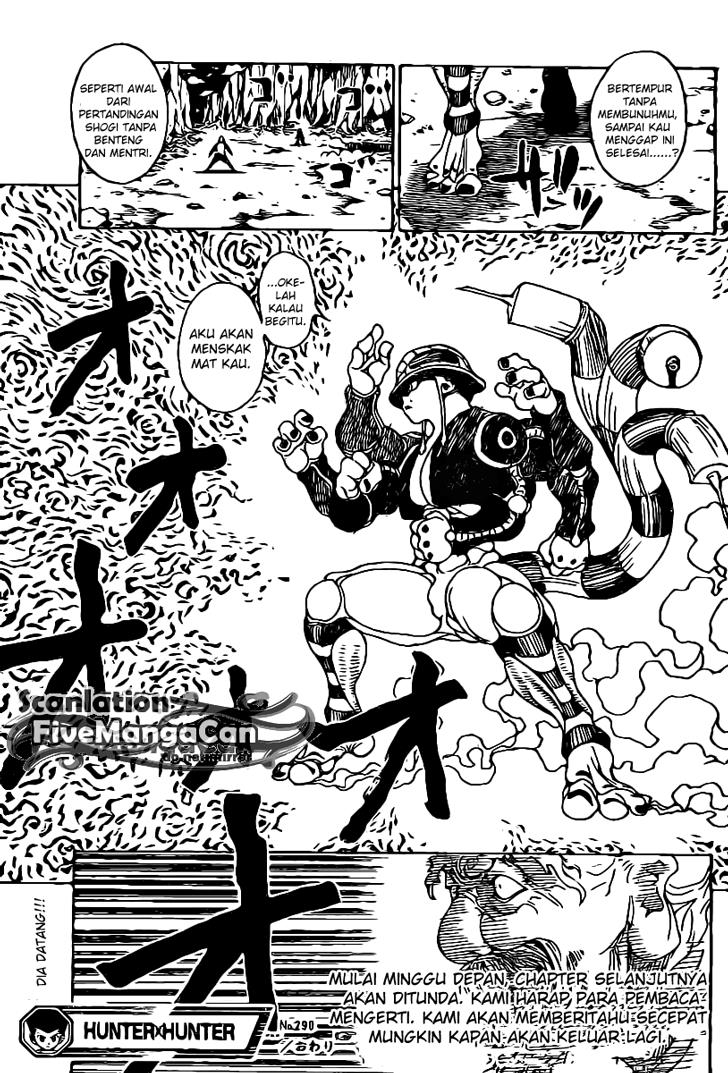 Hunter x Hunter Bab 290 halaman 19