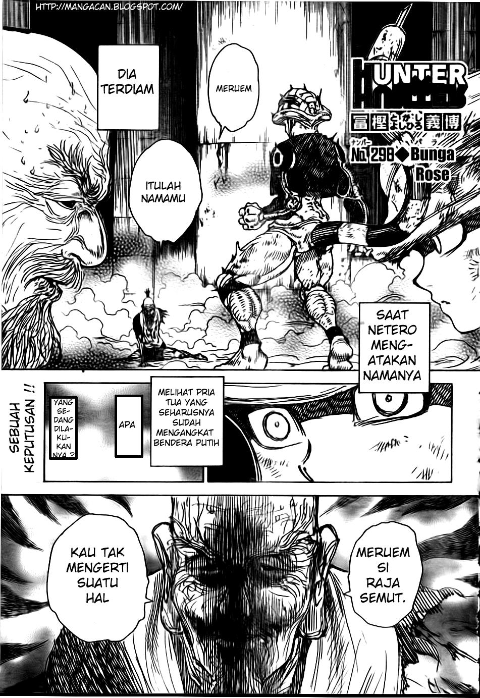 Hunter x Hunter Bab 298 halaman 1
