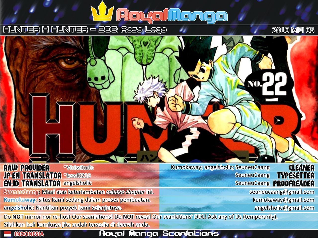 Hunter x Hunter Bab 306 halaman 1